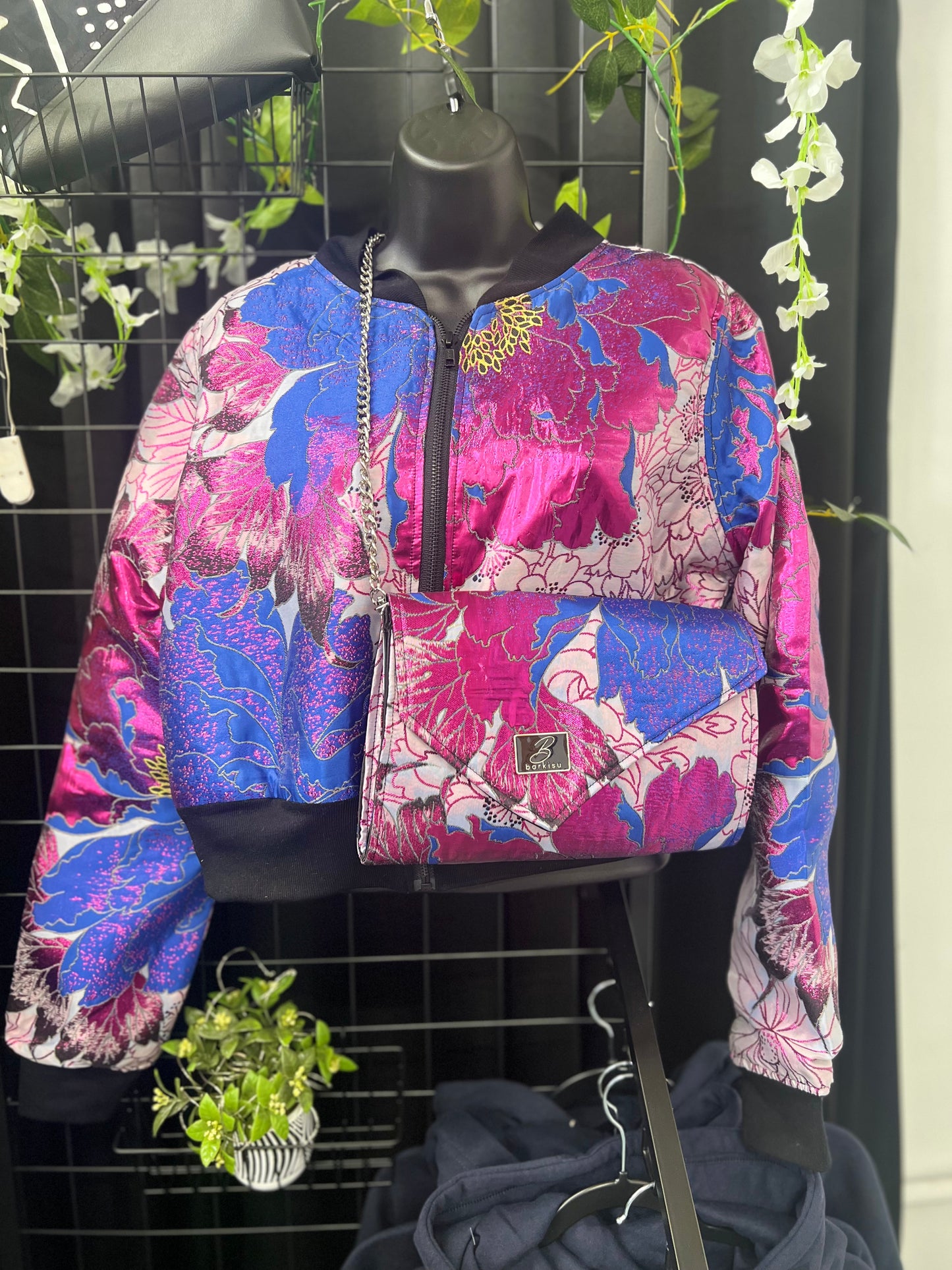 Bomber Jacket Purple