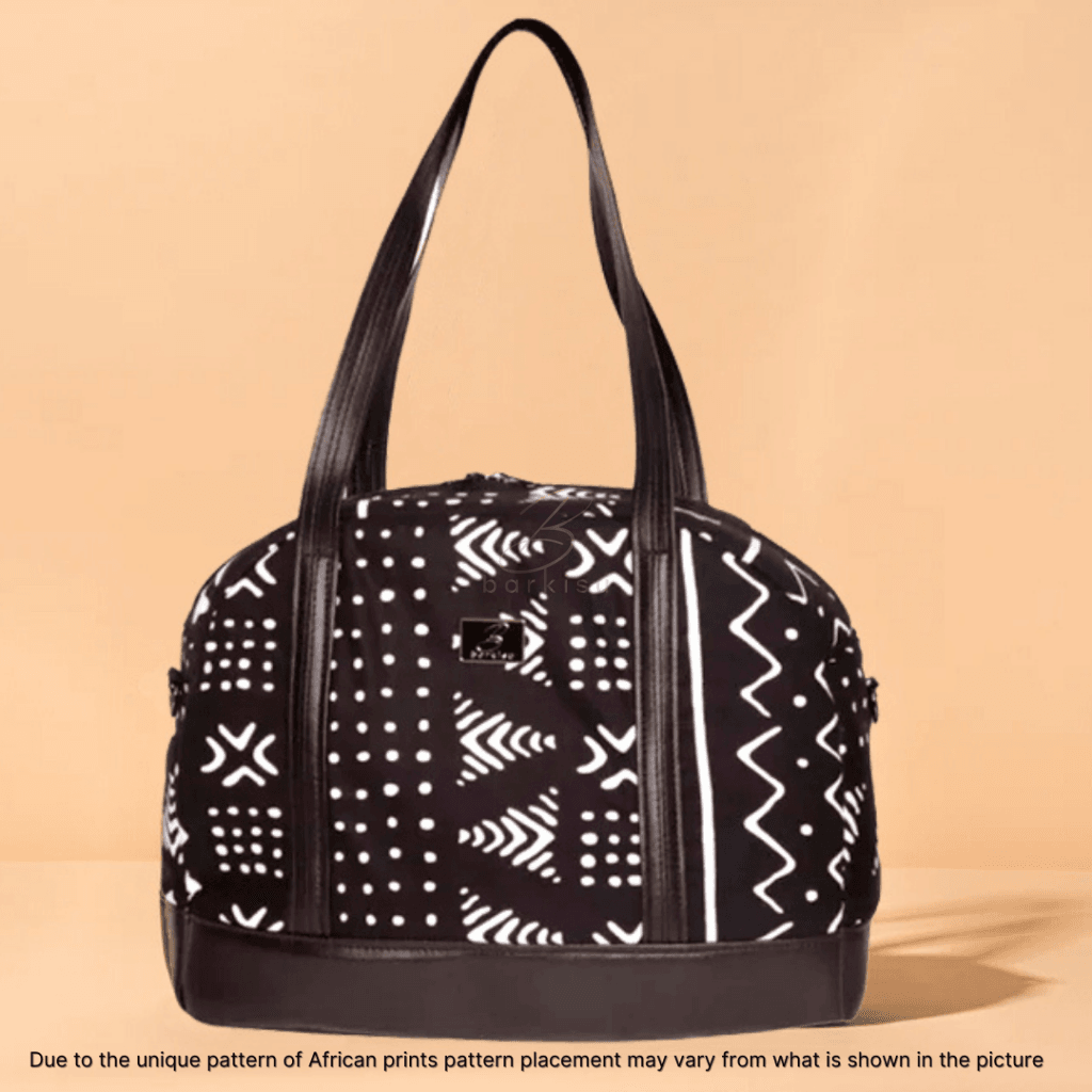 Alima Travel Bag Black And White Multi